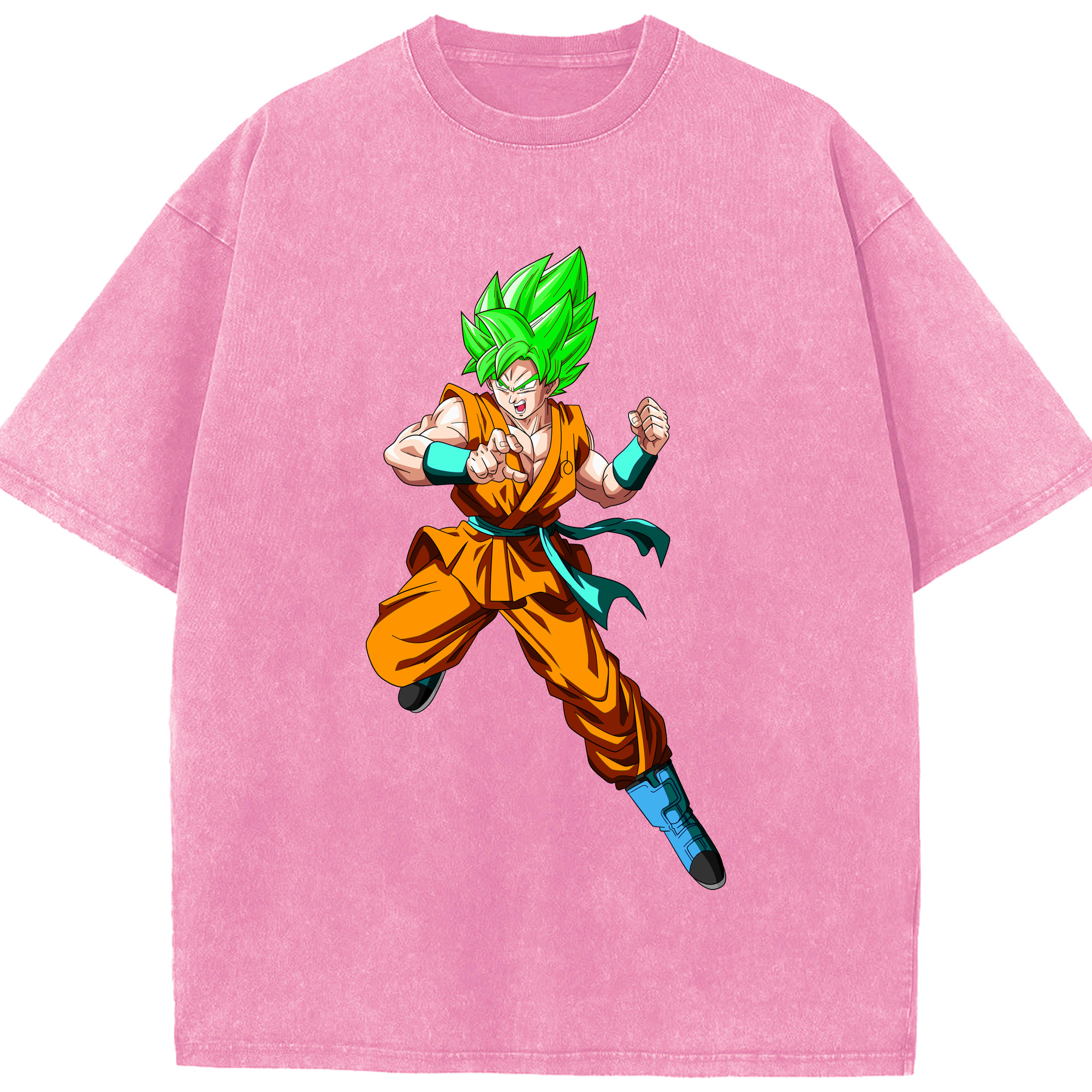 （画像用） ドラゴンボール 孫 悟飯（そんごはん）DRAGON BALL Son Gohan 綿100% ヴィンテージ風 半袖Tシャツ（フロントプリント）
